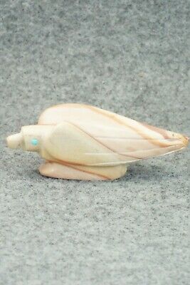 Eagle Zuni Fetish Carving - Ronnie Lunasee