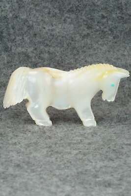 Horse Zuni Fetish Carving - Andres Quandelacy