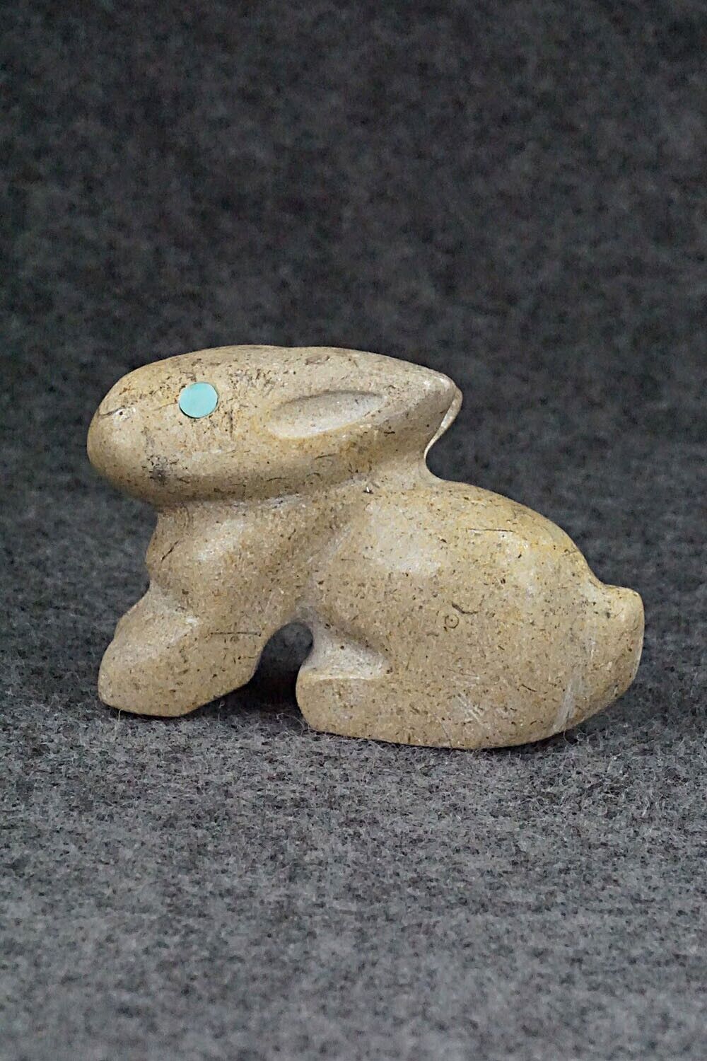 Rabbit Zuni Fetish Carving - Justin Natewa