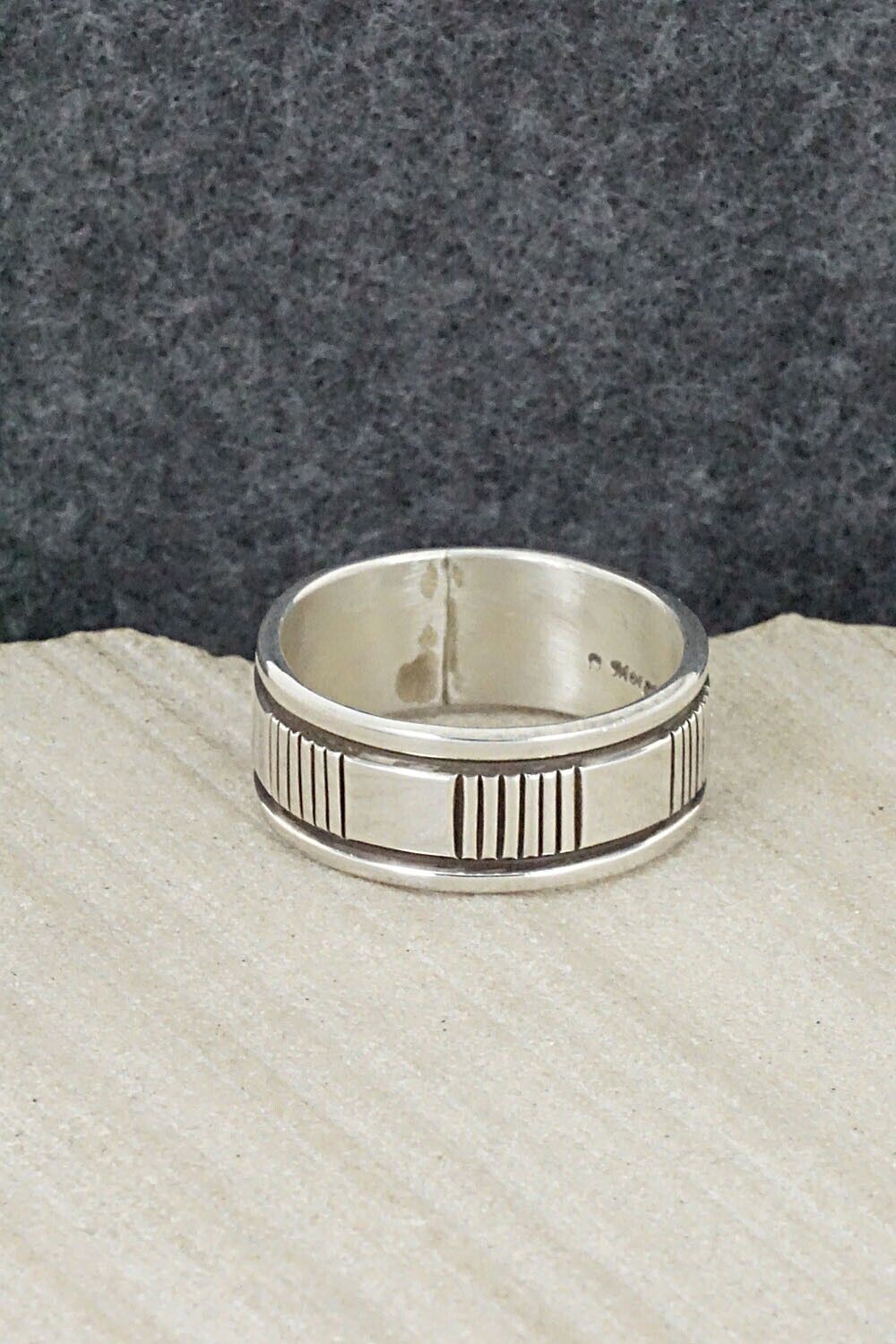 Sterling Silver Ring - Bruce Morgan - Size 11.75