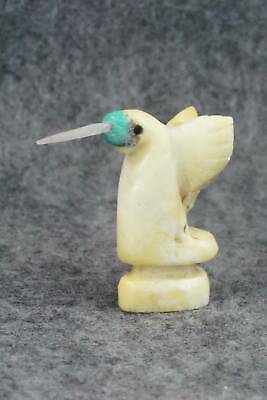 Humming Bird Zuni Fetish Carving - Justin Red Elk