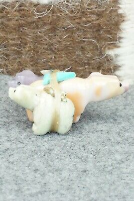 Bear Zuni Fetish Carving - Jeff Eriacho