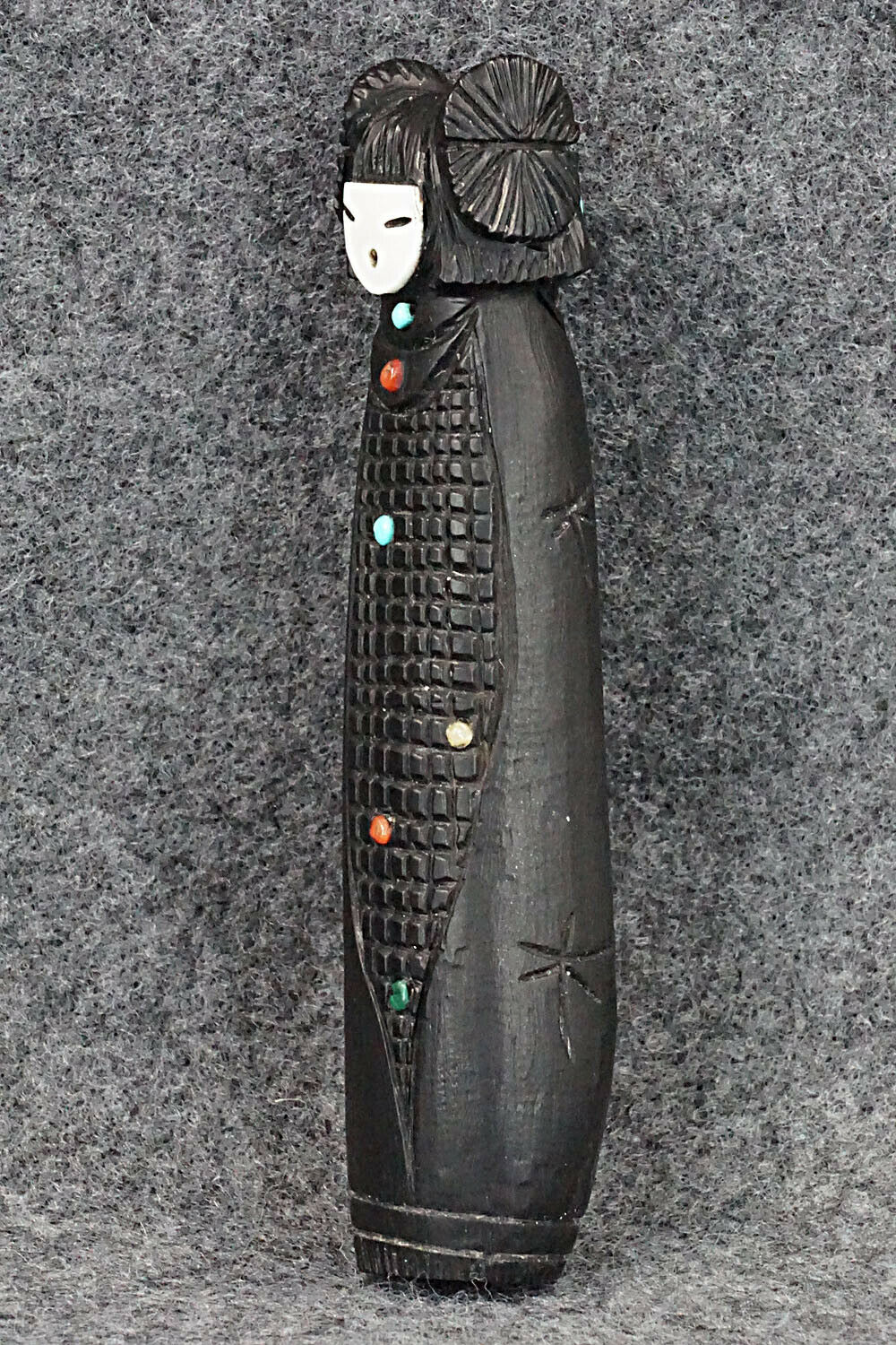 Corn Maiden Zuni Fetish Carving - Sandra Quandelacy