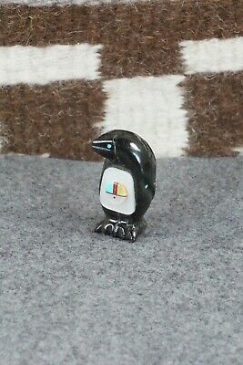 Penguin Zuni Fetish Carving - Robert Cellicion
