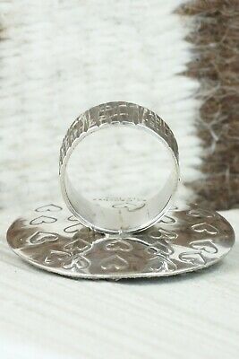Turquoise & Sterling Silver Ring - Alex Sanchez - Size 7.25