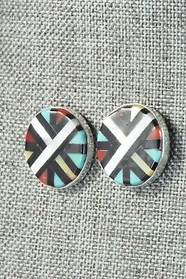 Multi Stone & Sterling Silver Earrings - Yelmo Natachu