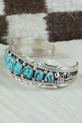 Turquoise & Sterling Silver Bracelet - Anthony Brown