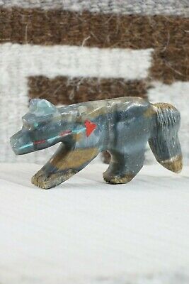Wolf Zuni Fetish Carving - Kevin Quam - High Lonesome Trading