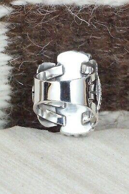 Turquoise & Sterling Silver Ring - Raymond Yazzie - Size 6 - High Lonesome Trading
