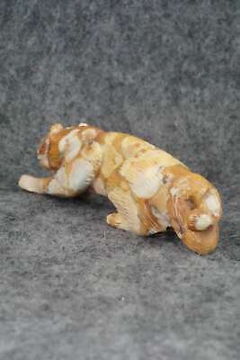 Mountain Lion Zuni Fetish Carving - Lance Cheama