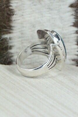 Turquoise & Sterling Silver Ring - Jimson Belin - Size 7.5