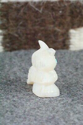 Owl Zuni Fetish Carving - Danette Laate - High Lonesome Trading