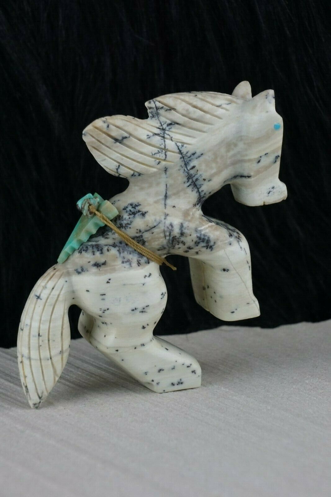 Horse Zuni Fetish Carving - Douglas Martza - High Lonesome Trading