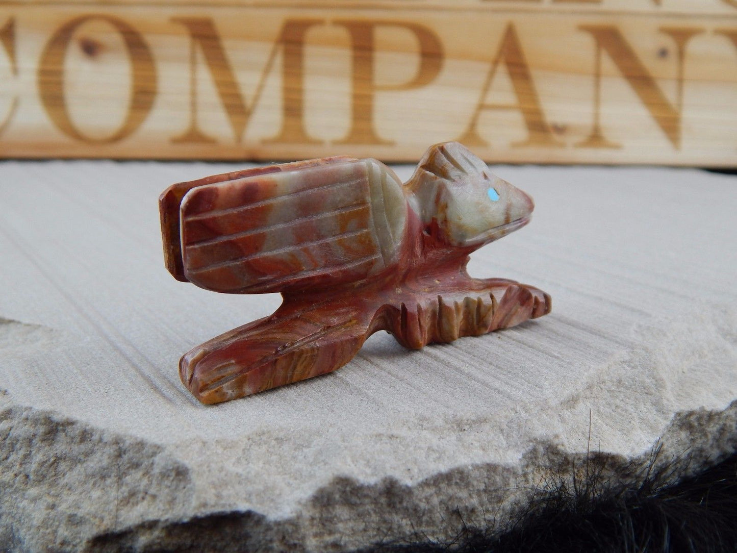 Bird Zuni Fetish Carving - Cody Cheama - High Lonesome Trading