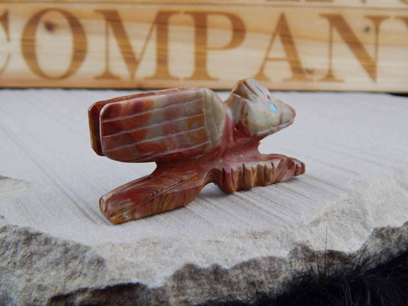 Bird Zuni Fetish Carving - Cody Cheama - High Lonesome Trading