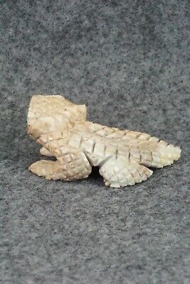Horned Toad Zuni Fetish Carving - Jonas Hustito