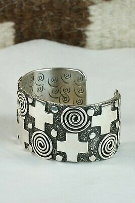 Navajo Sterling Silver Bracelet - Alex Sanchez
