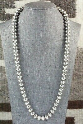 Sterling Silver Navajo Pearl Necklace - Jan Mariano