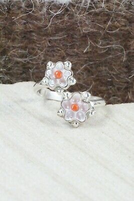 Mother of Pearl & Sterling Silver Ring - Tamara Pinto - Size 7