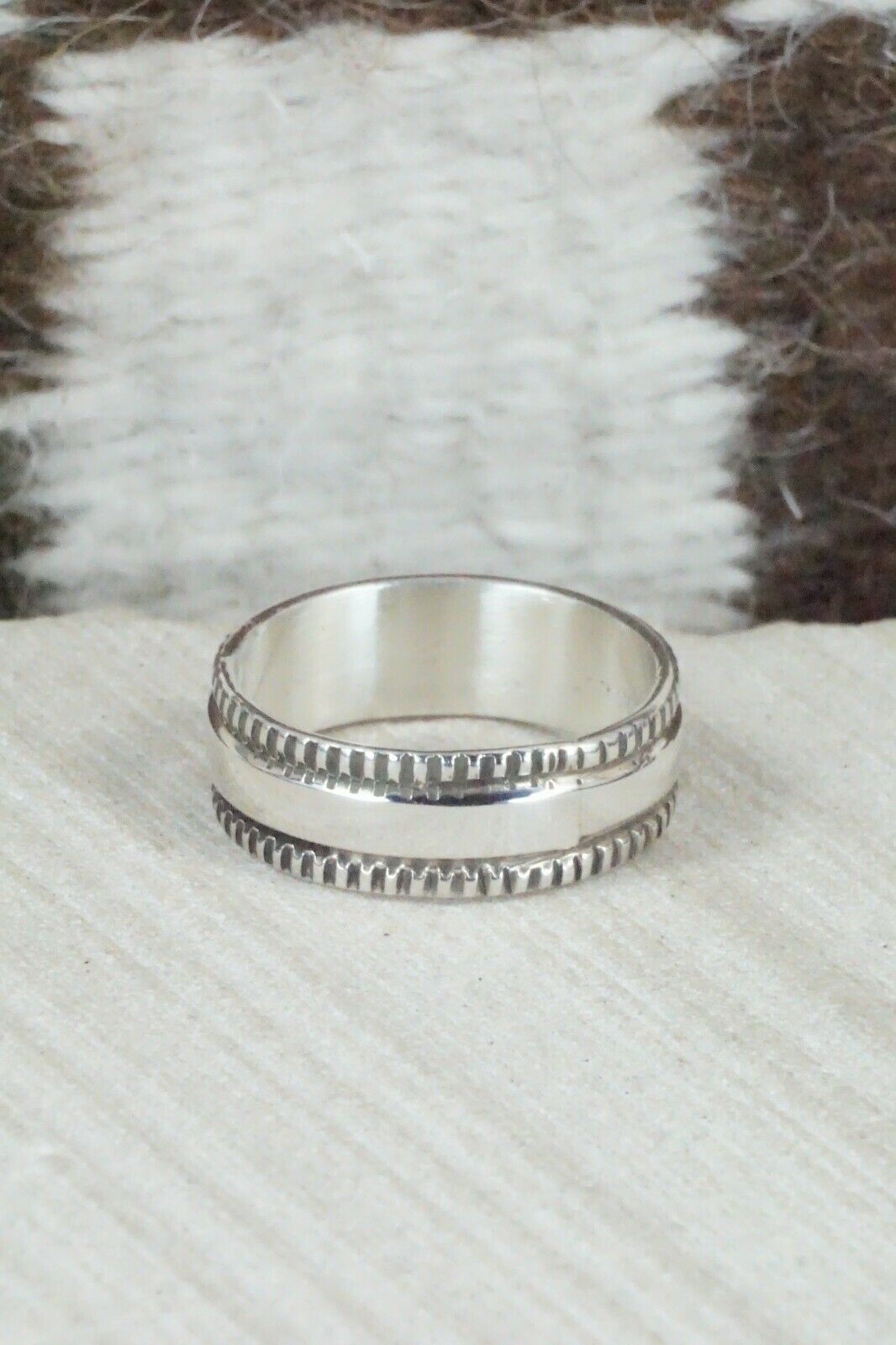 Sterling Silver Ring - Bruce Morgan - Size 11.5