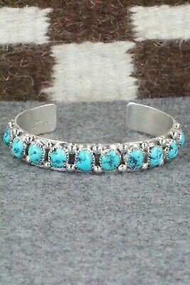 Turquoise and Sterling Silver Bracelet - Darleen Begay