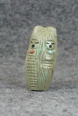 Corn Maiden Zuni Fetish Carving - Sandra Quandelacy