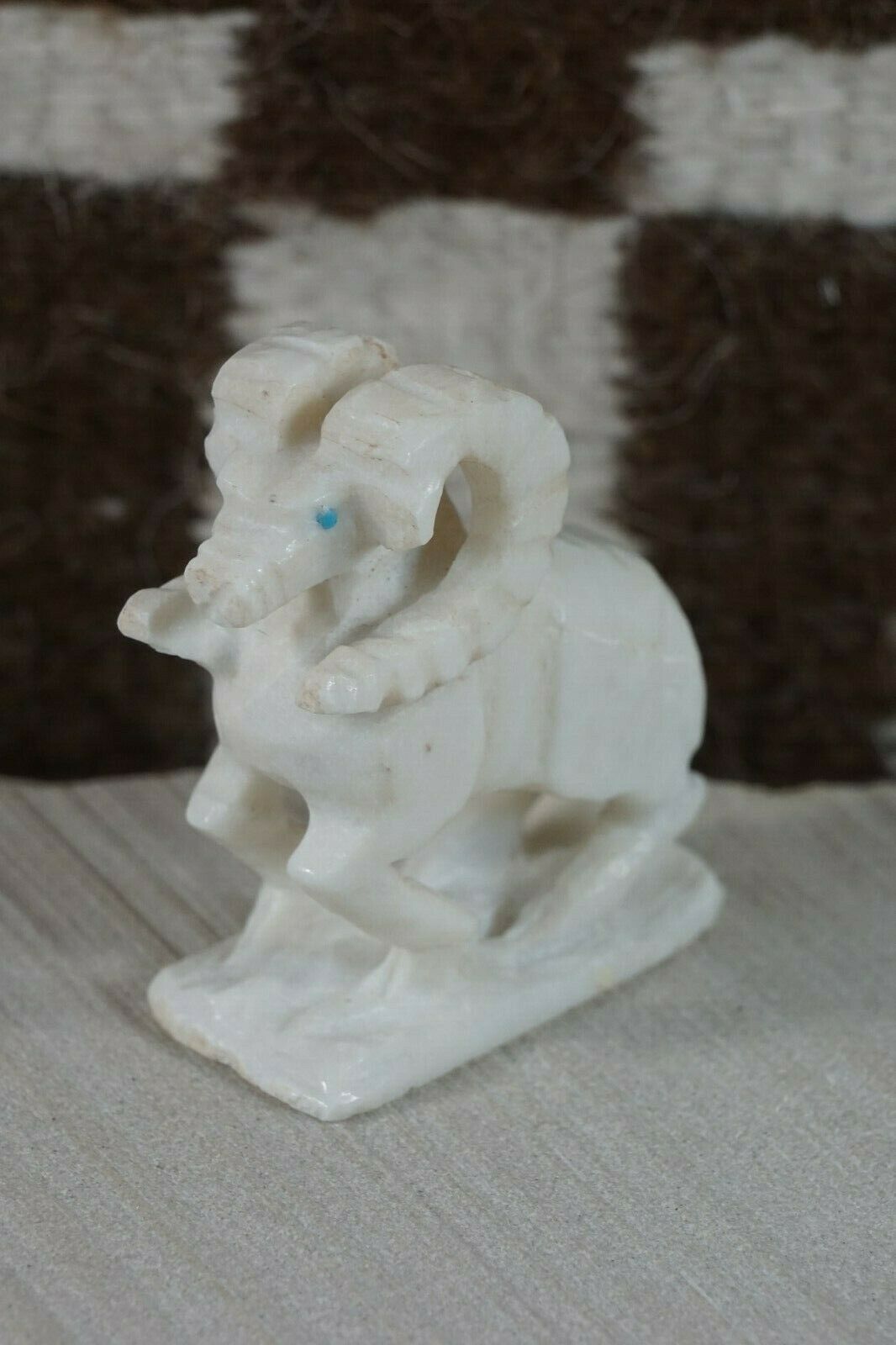 Ram Zuni Fetish Carving - Jerrold Lahaleon - High Lonesome Trading