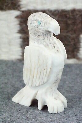 Eagle Zuni Fetish Carving - Allison White