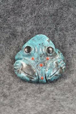 Frog Zuni Fetish Carving - Reynold Lunasee