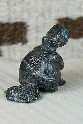 Beaver Zuni Fetish Carving - Dane Malani - High Lonesome Trading