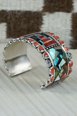 Zuni Multi Stone & Sterling Silver Bracelet - Jason Bobelu