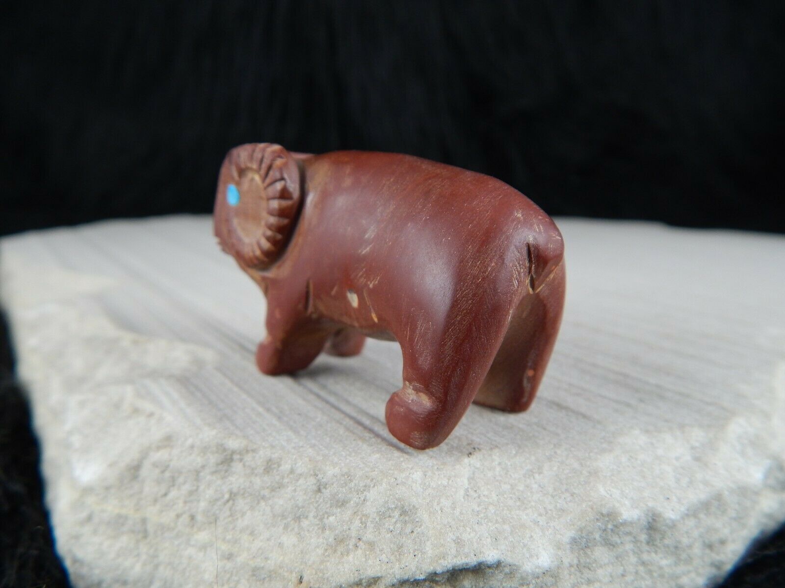 Ram Zuni Fetish Carving - Cody Nastacio - High Lonesome Trading