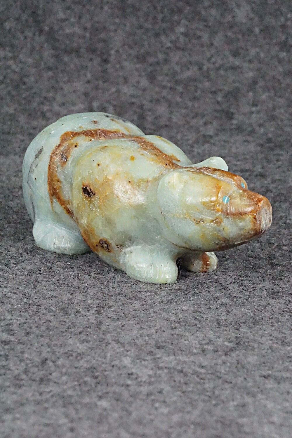 Bear Zuni Fetish Carving - Nelson Yatsattie