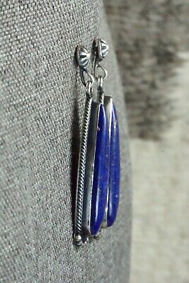 Lapis & Sterling Silver Earrings - Verley Betone