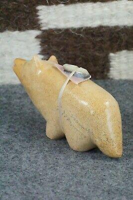 Wolf Zuni Fetish Carving - Delvin Leekya - High Lonesome Trading
