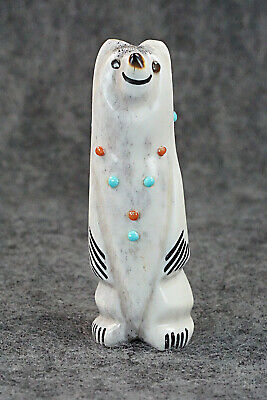 Bear Zuni Fetish Carving - Claudia Peina