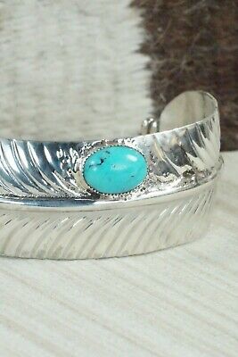 Turquoise & Sterling Silver Bracelet - Aaron Davis