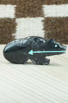 Bear Zuni Fetish Carving - Bernard Laiwakete