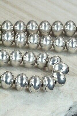 Sterling Silver Navajo Pearl Necklace - Jan Mariano