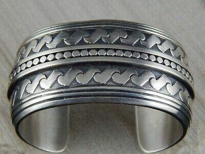 Bracelet - Sterling Silver - Raymond Delgarito - Navajo - Native American - High Lonesome Trading