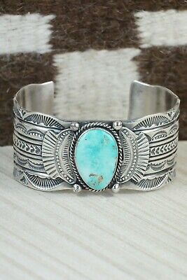 Turquoise & Sterling Silver Bracelet - Garrett Hale
