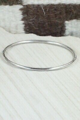 Sterling Silver Bangle - Elaine Tahe