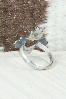 Sterling Silver Zia Ring - Raymond Coriz - Size 7.75