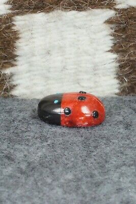Lady Bug Zuni Fetish Carving - Reynold Lunasee