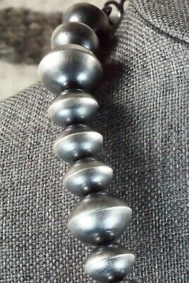 Sterling Silver Navajo Pearl Necklace & Earrings - Preston Haley