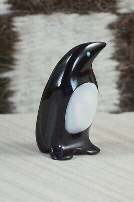 Penguin Zuni Fetish Carving - Calvert Bowannie