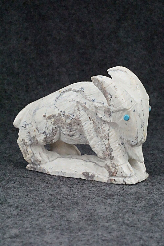 Goat Zuni Fetish Carving - Derrick Kaamasee