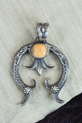 Spiny Oyster and Sterling Silver Pendant - Kevin Billah