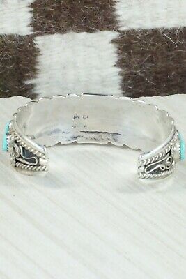 Turquoise & Sterling Silver Bracelet - Anthony Brown