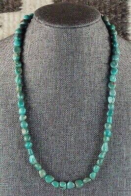 Turquoise & Sterling Silver Necklace - Louise Joe